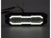 Balts Gabarīta Lukturis Ar Oranžu Stroboskopa Funkciju E9 R65 XA2 A 10R